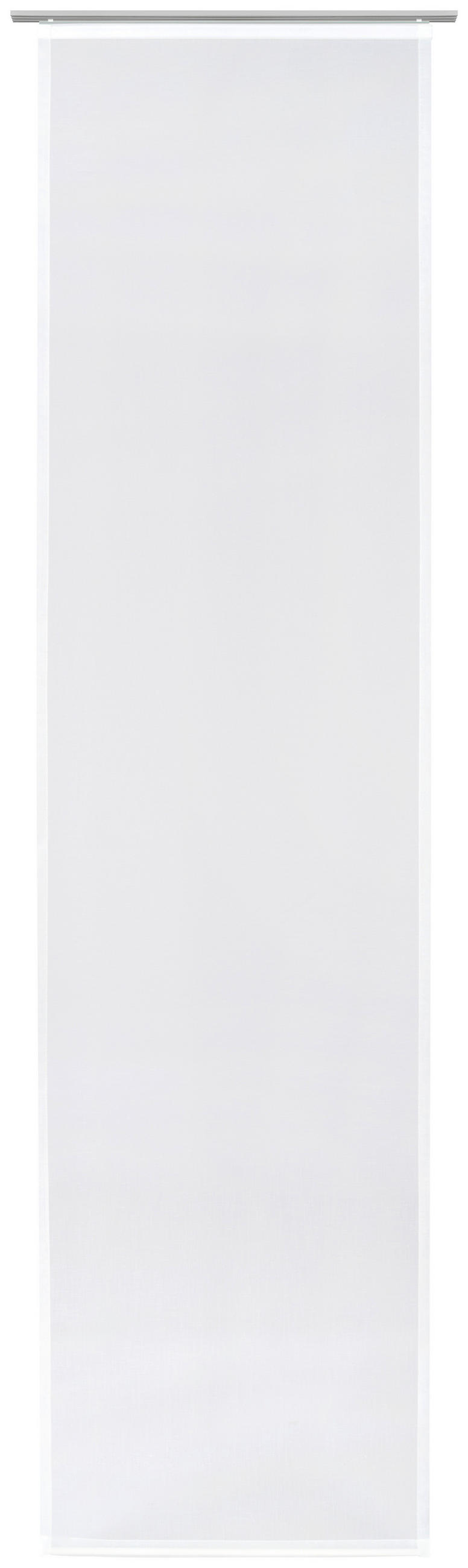 Dieter Knoll Flächenvorhang Toronto Weiß 60x245 cm