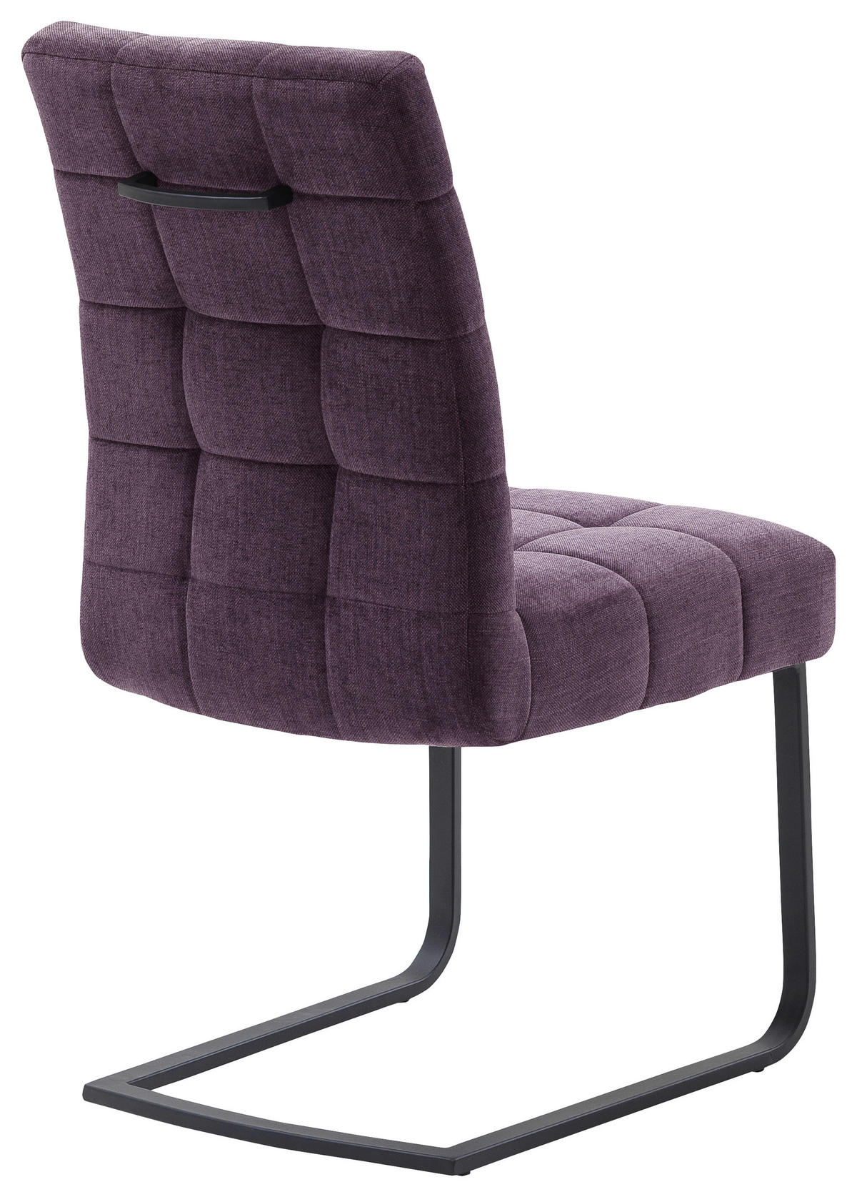 NIHAJNI STOL, kovina, tekstil  - črna, Design, kovina/tekstil (47/96/63cm) - Venda