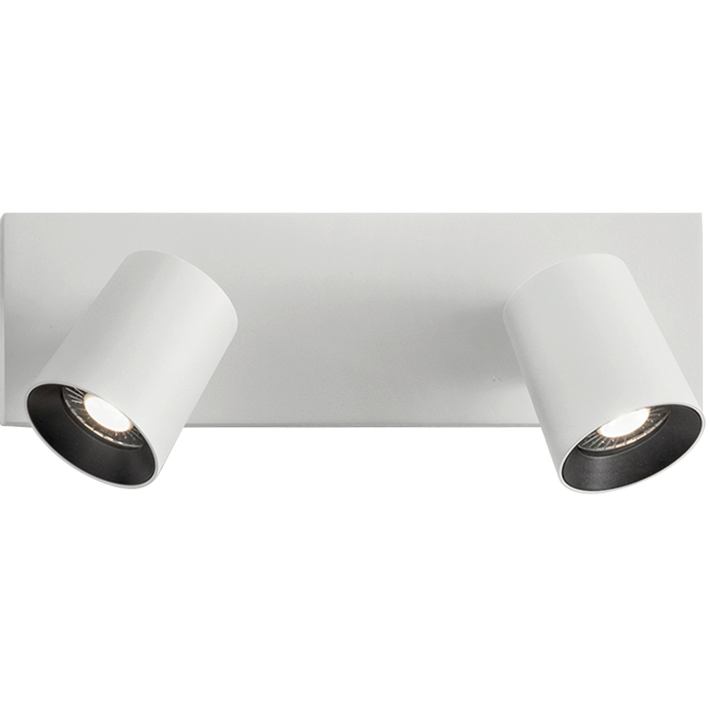 STRAHLER Modo 35/11/9 cm   - Weiß, Basics, Metall (35/11/9cm) - Fabas Luce