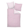 BETTWÄSCHE 155/200 cm GENTANO Makosatin  - Rosa/Weiß, Design, Textil (155/200cm) - Janine