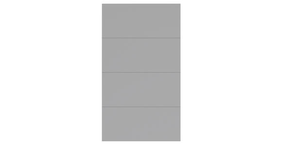 FRONTPANEELSET - Hellgrau, KONVENTIONELL, Holzwerkstoff (114/202cm) - Hom`in