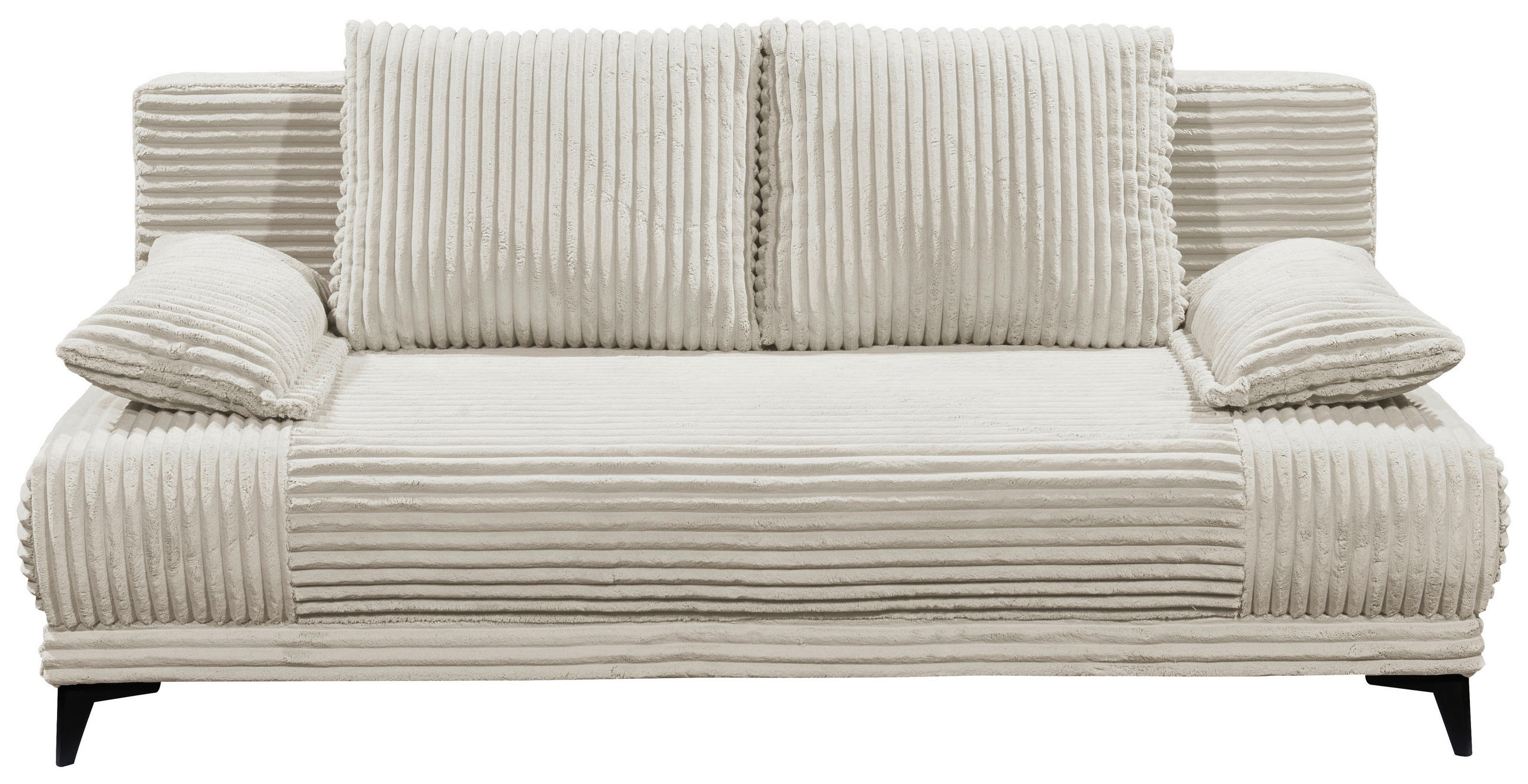 Carryhome Schlafsofa Hellgrau 211x96x105 cm