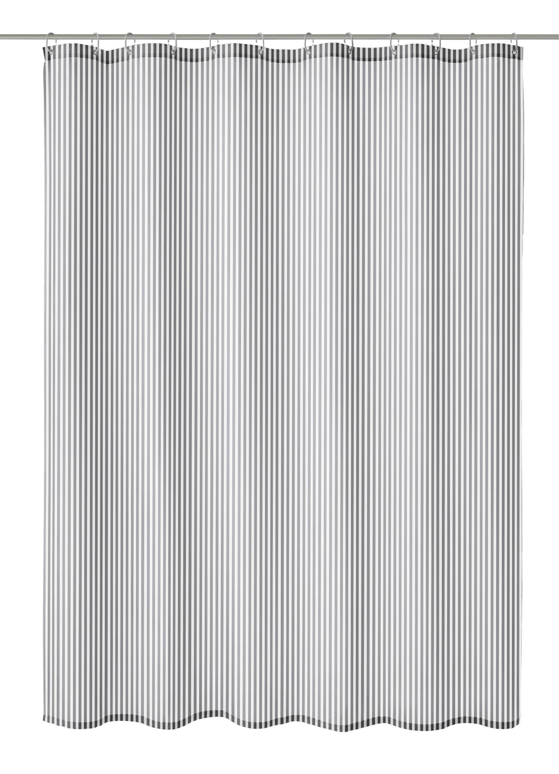 DUSCHVORHANG Kleine Wolke 180/200 cm  - Grau, Basics, Textil (180/200cm) - Kleine Wolke