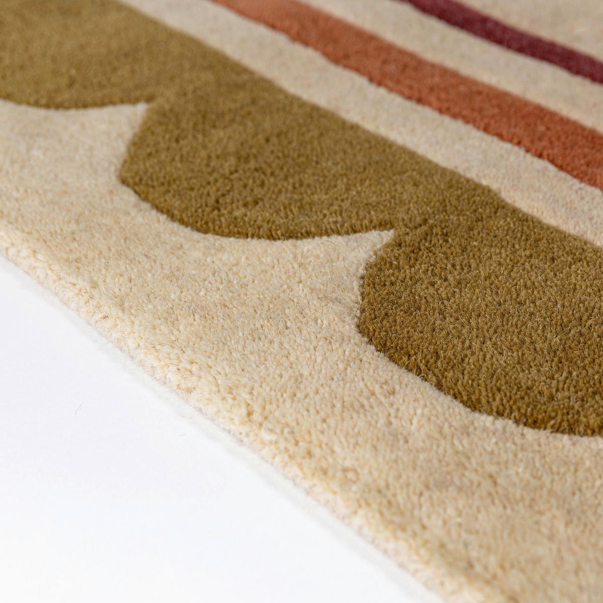 WOLLTEPPICH 80/230 cm Lois Grün rechteckig  - Grün, Basics, Textil (80/230cm) - Flair Rugs