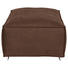HOCKER in Textil Braun - Braun, KONVENTIONELL, Textil/Metall (105/45/77cm) - Carryhome HOCKER in Textil Braun - Braun, KONVENTIONELL, Textil/Metall (105/45/77cm) - Carryhome