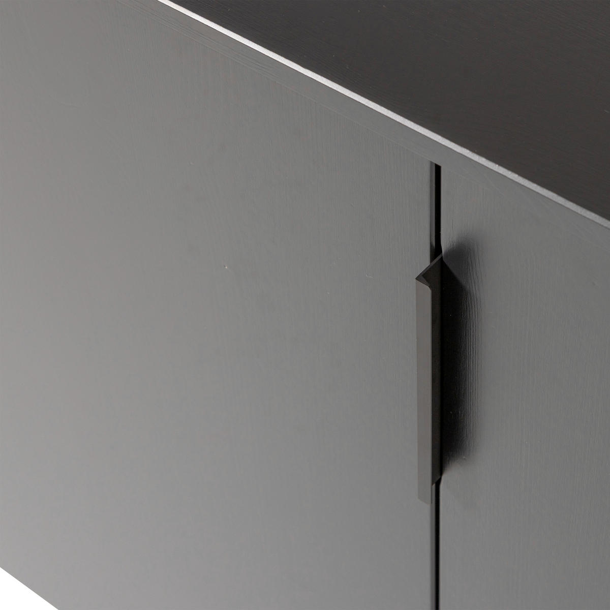 SIDEBOARD Gunnar  in 201/85/44 cm  - Schwarz, Design, Holz/Metall (201/85/44cm) - Livetastic