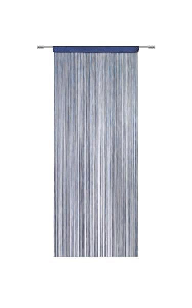 NITASTA ZAVESA  prosojno  90/245 cm   - temno modra, Konvencionalno, tekstil (90/245cm) - Boxxx