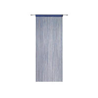 ŠPAGETI ZAVJESA tamno plava 90/245 cm   - tamno plava, Konvencionalno, tekstil (90/245cm) - Boxxx