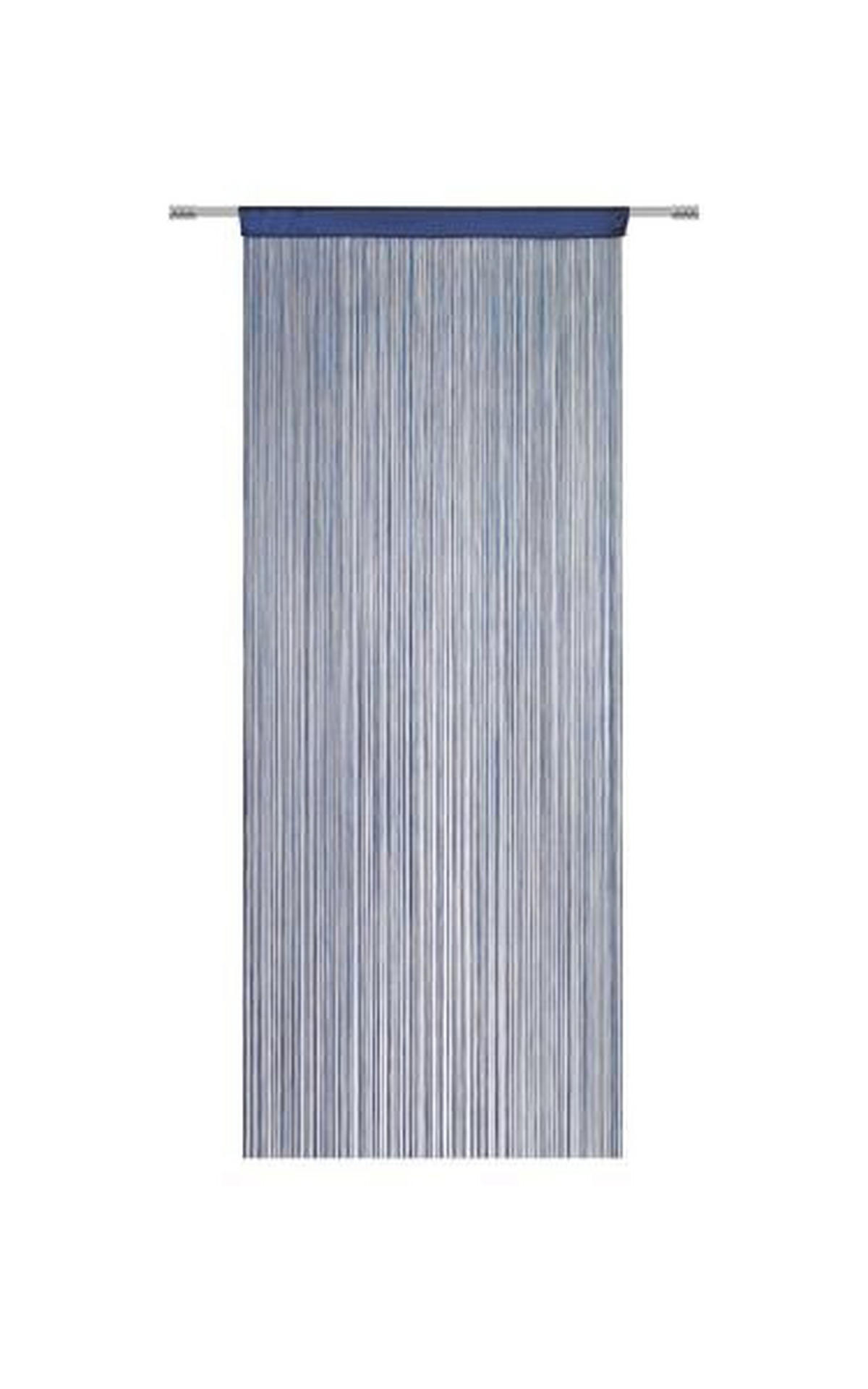 ŠPAGETI ZAVJESA tamno plava 90/245 cm   - tamno plava, Konvencionalno, tekstil (90/245cm) - Boxxx