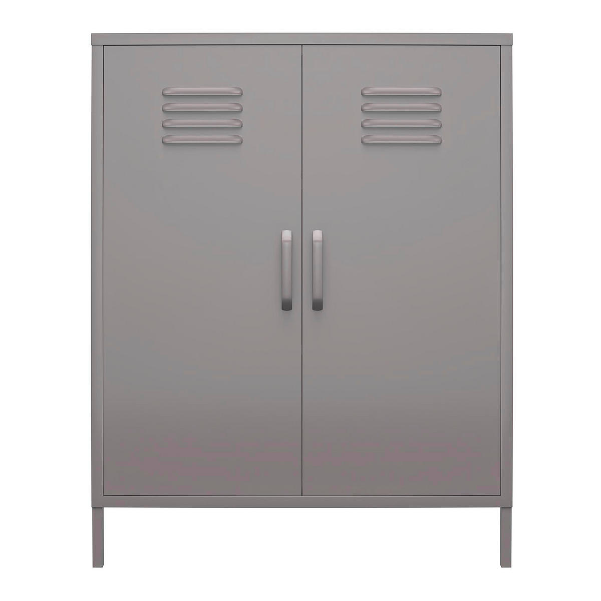 HIGHBOARD Bradford  in 79/100/39 cm  - Grau, Design, Metall (79/100/39cm) - MID.YOU