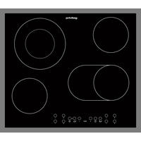 GLASKERAMIKKOCHFELD PCTACK6041/1IN  - Edelstahlfarben/Schwarz, Basics, Glas (60cm) - Privileg