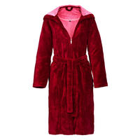 BADEMANTEL S Damen  - Rot, Basics, Textil (Snull) - Vossen