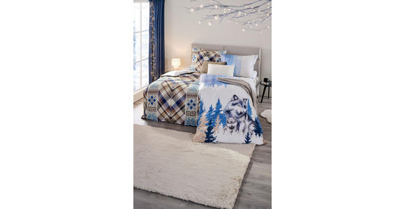 WENDEBETTWÄSCHE Satin 140/200 cm - Multicolor, Textil (140/200cm) - Esposa