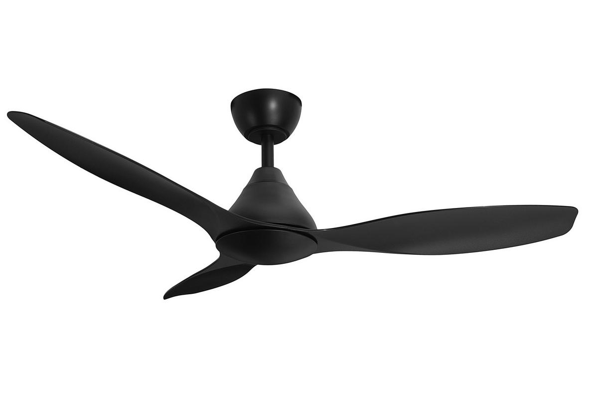 PLAFONSKI VENTILATOR - crna, Osnovno, metal/plastika (132cm) - Mican