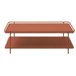 COUCHTISCH - Terracotta, Basics, Metall (110/55/34cm) - Xora