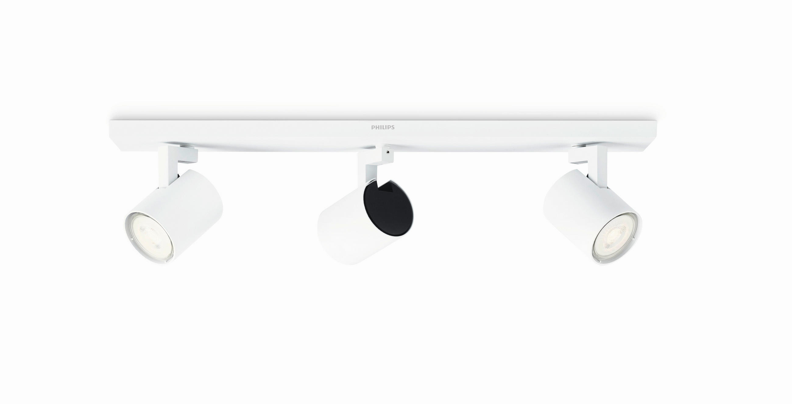 LED-DECKENLEUCHTE Spot Runner 10,9/10,2/49 cm   - Weiß, Basics, Metall (10,9/10,2/49cm) - Philips