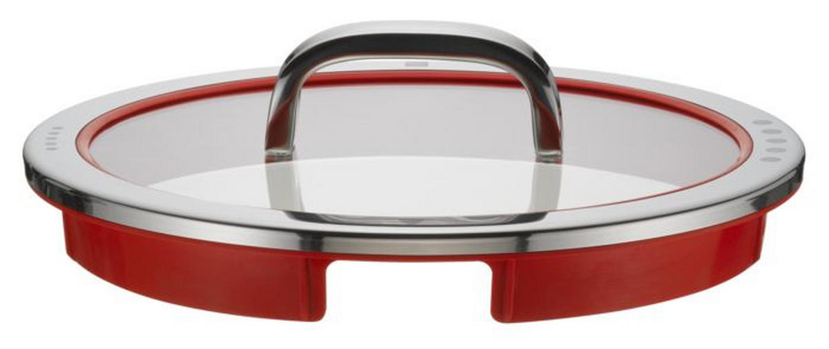 KOCHTOPFSET FUNCTION 4 5-teilig  - Edelstahlfarben, Basics, Glas/Metall - WMF