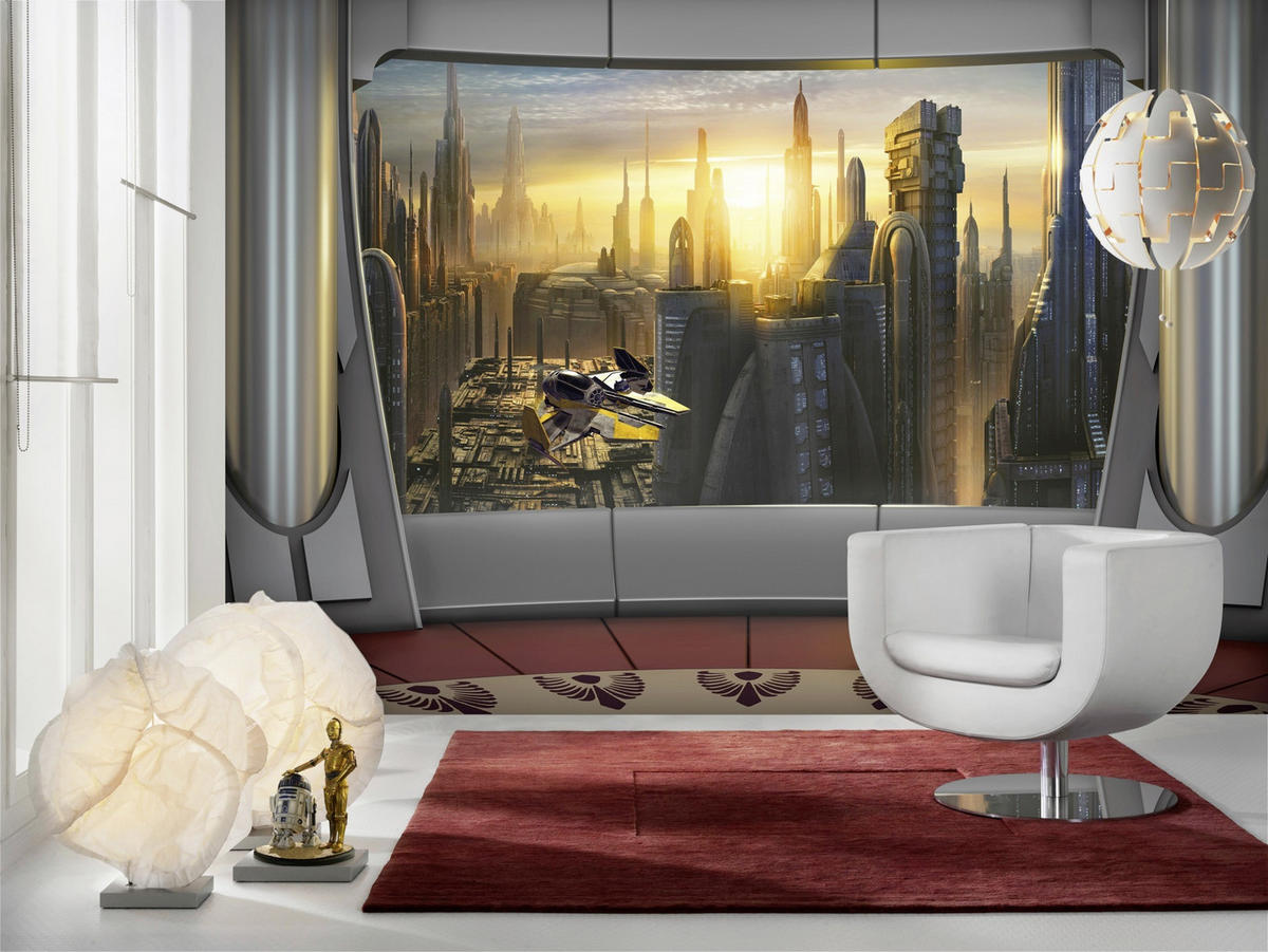 FOTOTAPETE - Grau, LIFESTYLE, Papier (368/254cm) - Disney