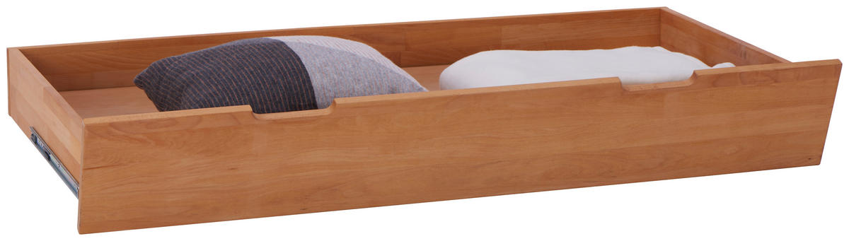POSTEĽNÁ ZÁSUVKA, 145/23,5/77 cm, buk - farba buka, Lifestyle, drevo (145/23,5/77cm) - Linea Natura