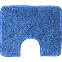 WC-VORLEGER Blau 50/60 cm  - Blau, Basics, Kunststoff/Textil (50/60cm) - Grund