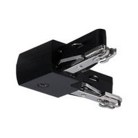SCHIENENSYSTEM-VERBINDER Urail 6,2/1,8/6,2 cm   - Schwarz, Design, Kunststoff/Metall (6,2/1,8/6,2cm) - Paulmann
