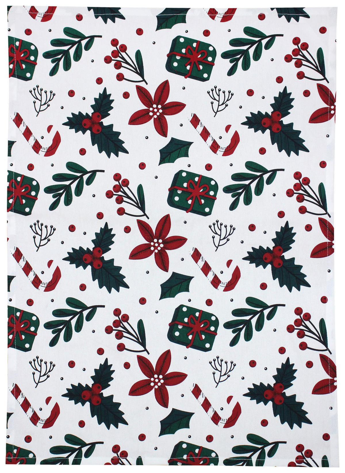 KRPA ZA POSUĐE višebojna  - višebojna, Konvencionalno, tekstil (50/70cm) - X-Mas