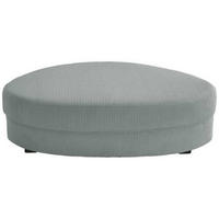 HOCKER Cord Hellblau  - Schwarz/Hellblau, Design, Kunststoff/Textil (150/38/96cm) - Livetastic
