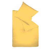 BETTWÄSCHE Satin 200/200 cm  - Gelb, Basics, Textil (200/200cm) - Fleuresse