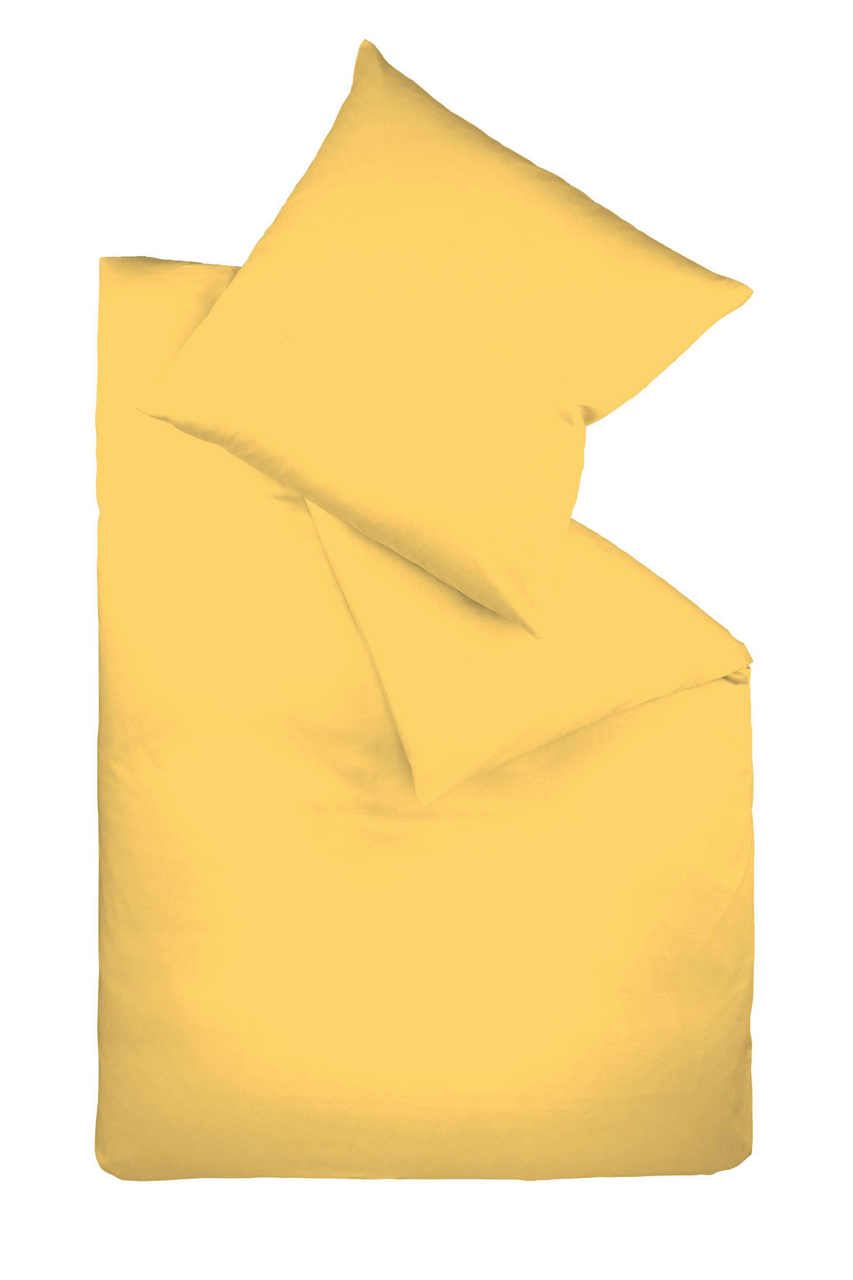 Fleuresse Bettwäsche Gelb 200x200 cm