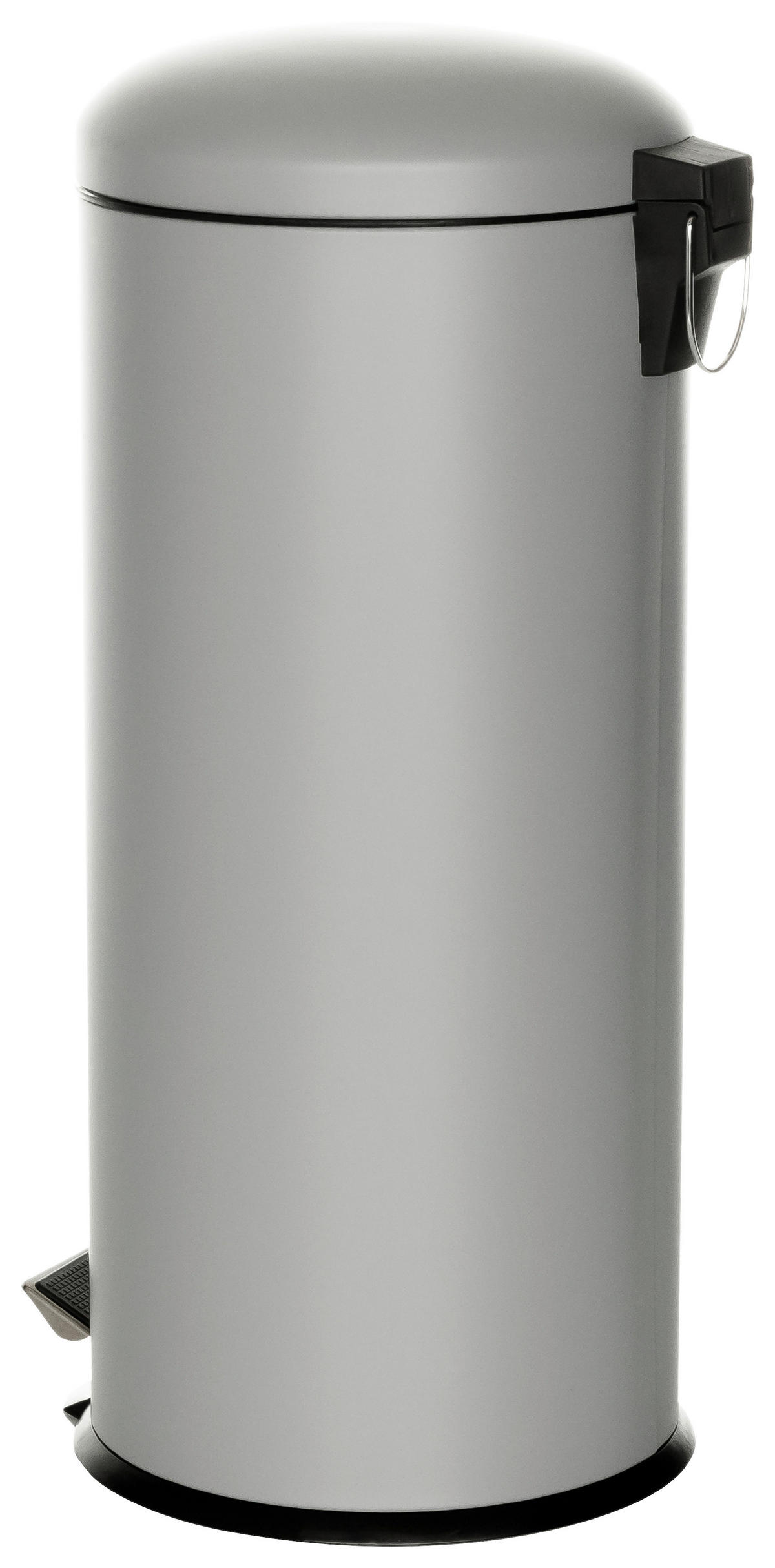ABFALLSAMMLER 30 l  Metall  - Schwarz/Grau, Basics, Kunststoff/Metall (30/69/30cm) - MID.YOU
