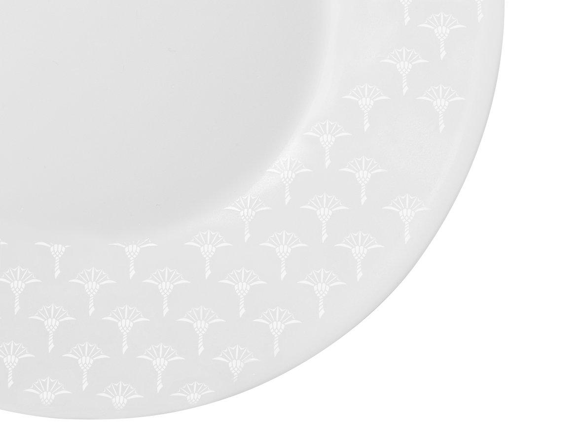 SPEISETELLERSET Faded Cornflower 2-teilig  - Weiß, Design, Keramik (28cm) - Joop!
