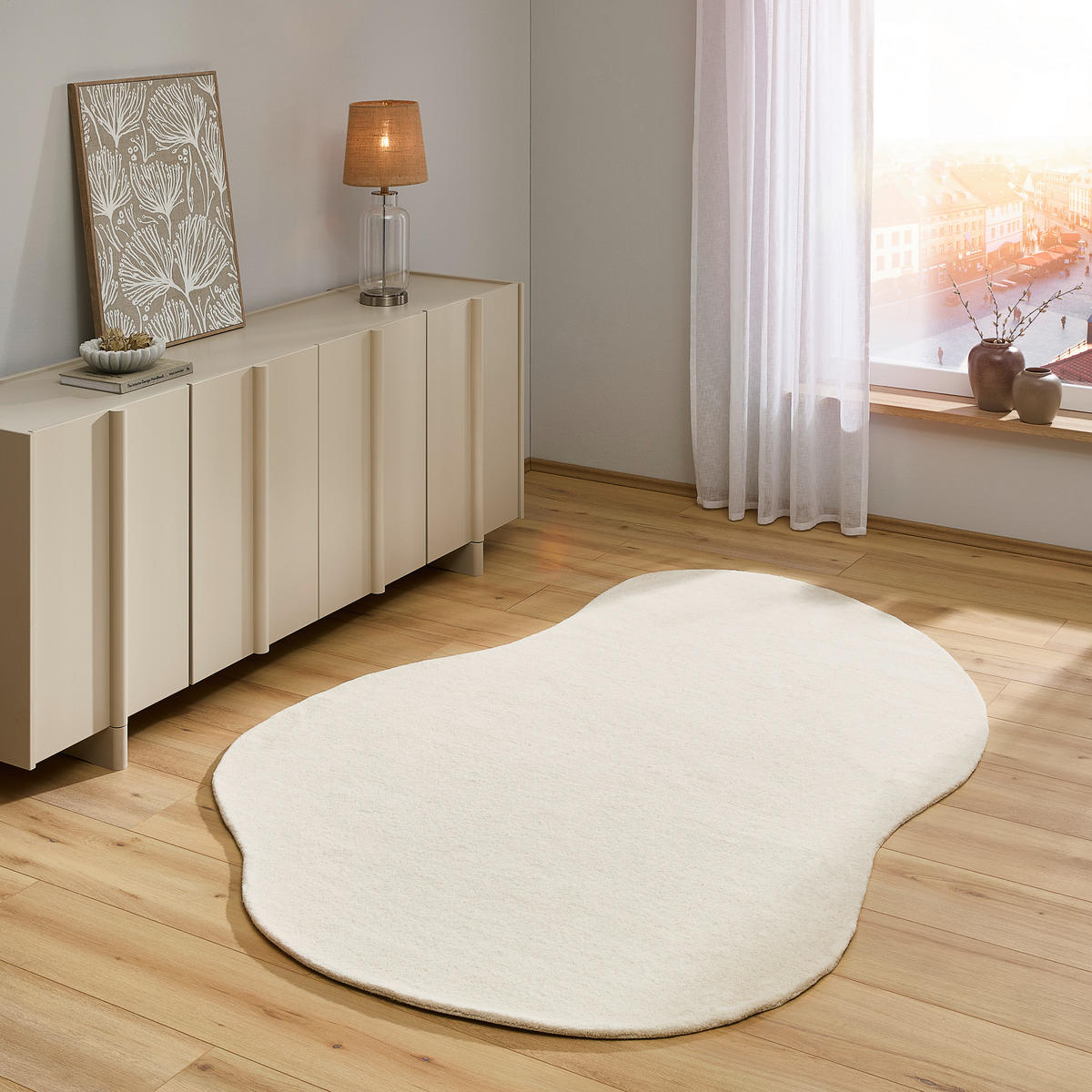 WOLLTEPPICH 160/230 cm Beige organisch  - Beige, Natur, Textil (160/230cm) - Linea Natura
