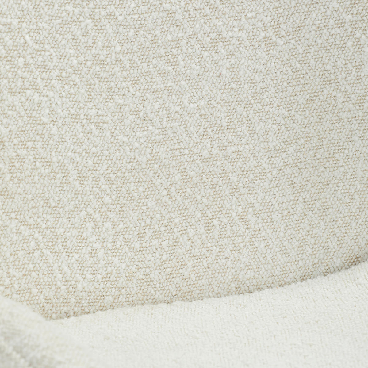 STUHL  in Eisen Webstoff Textil, Holz, Metall  - Schwarz/Weiß, Trend, Holz/Textil (46/86/60cm) - P & B