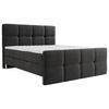 BOXBETT 180/200 cm  in Anthrazit  - Chromfarben/Anthrazit, Modern, Holz/Holzwerkstoff (180/200cm) - Esposa