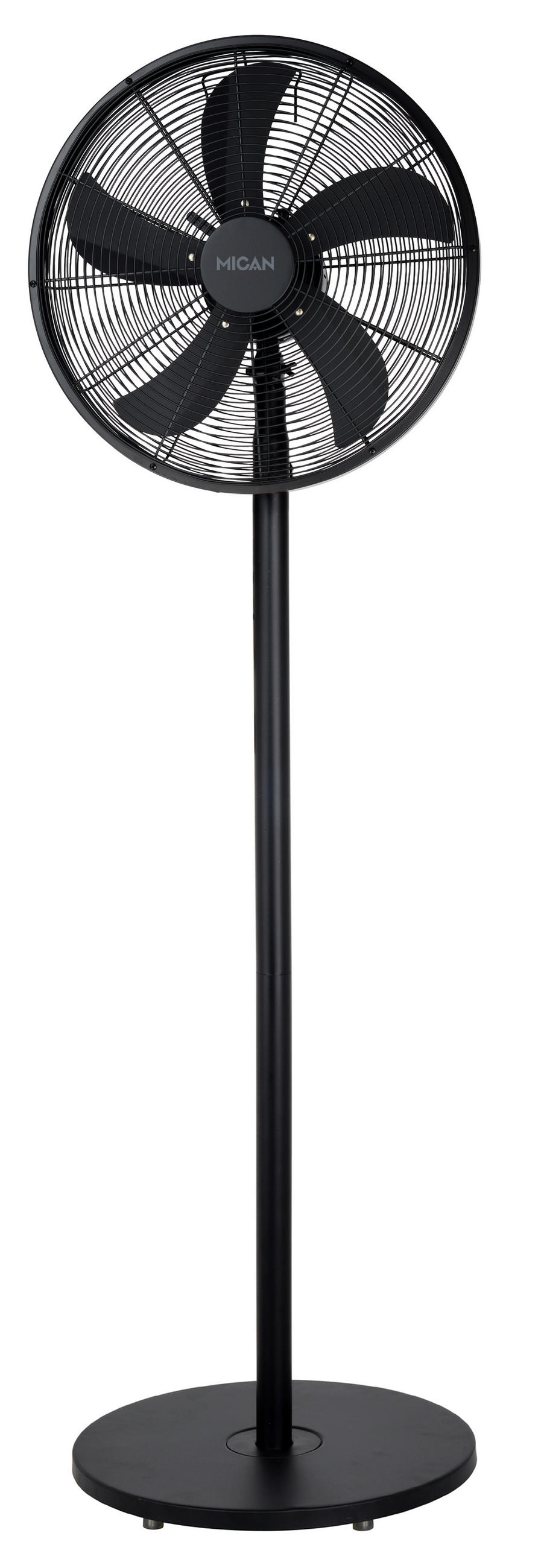 STANDVENTILATOR - Schwarz, Basics, Kunststoff/Metall (45/45/170cm) - Mican