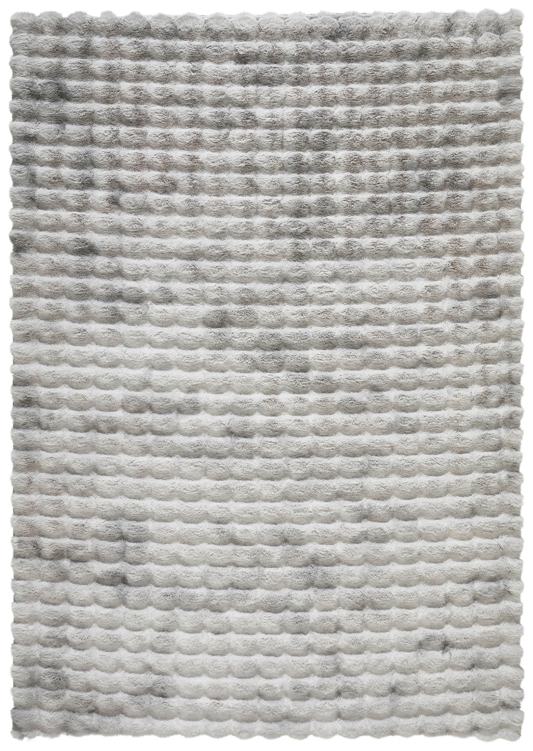 Novel Hochflorteppich Grau 160x230 cm