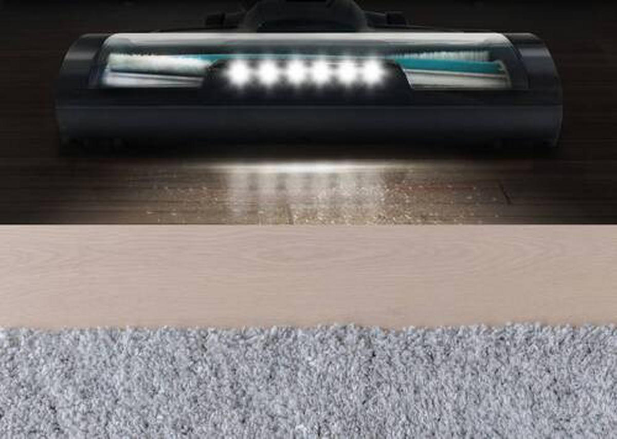 AKKU-BODENSTAUBSAUGER  - Türkis, Basics, Kunststoff (119/26/33cm) - Trisa Electronics