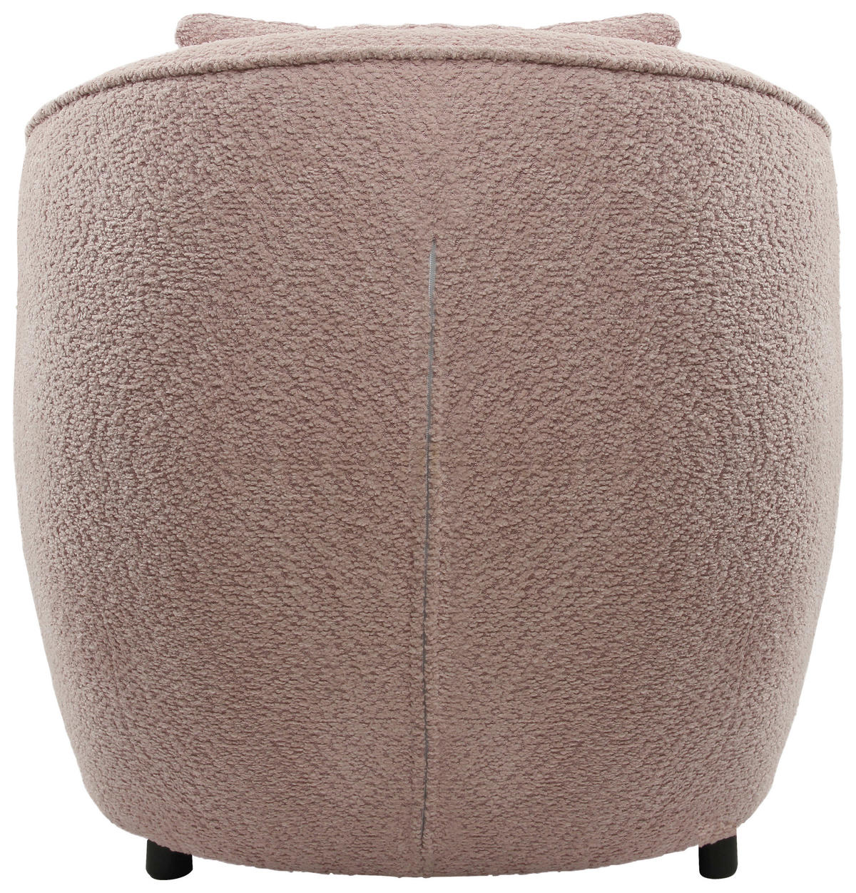 SESSEL in Bouclé Rosa  - Rosa, MODERN, Textil/Metall (76/83/74cm) - Livetastic