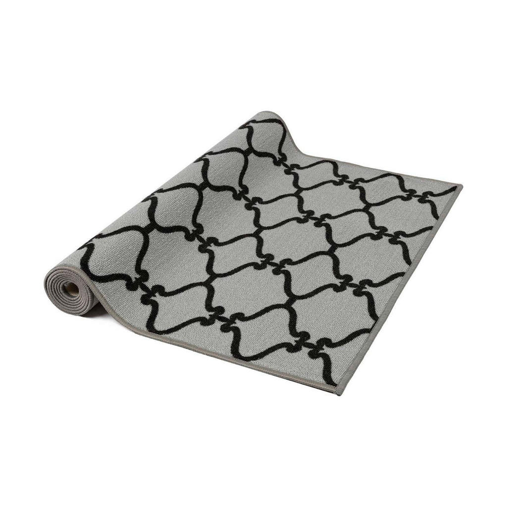 Thumbnail - Floordirekt Läufer Drogheda, Grau, Textil, Uni, rechteckig, 80x400 cm, pflegeleicht, Teppiche & Böden, Teppiche, Teppich...