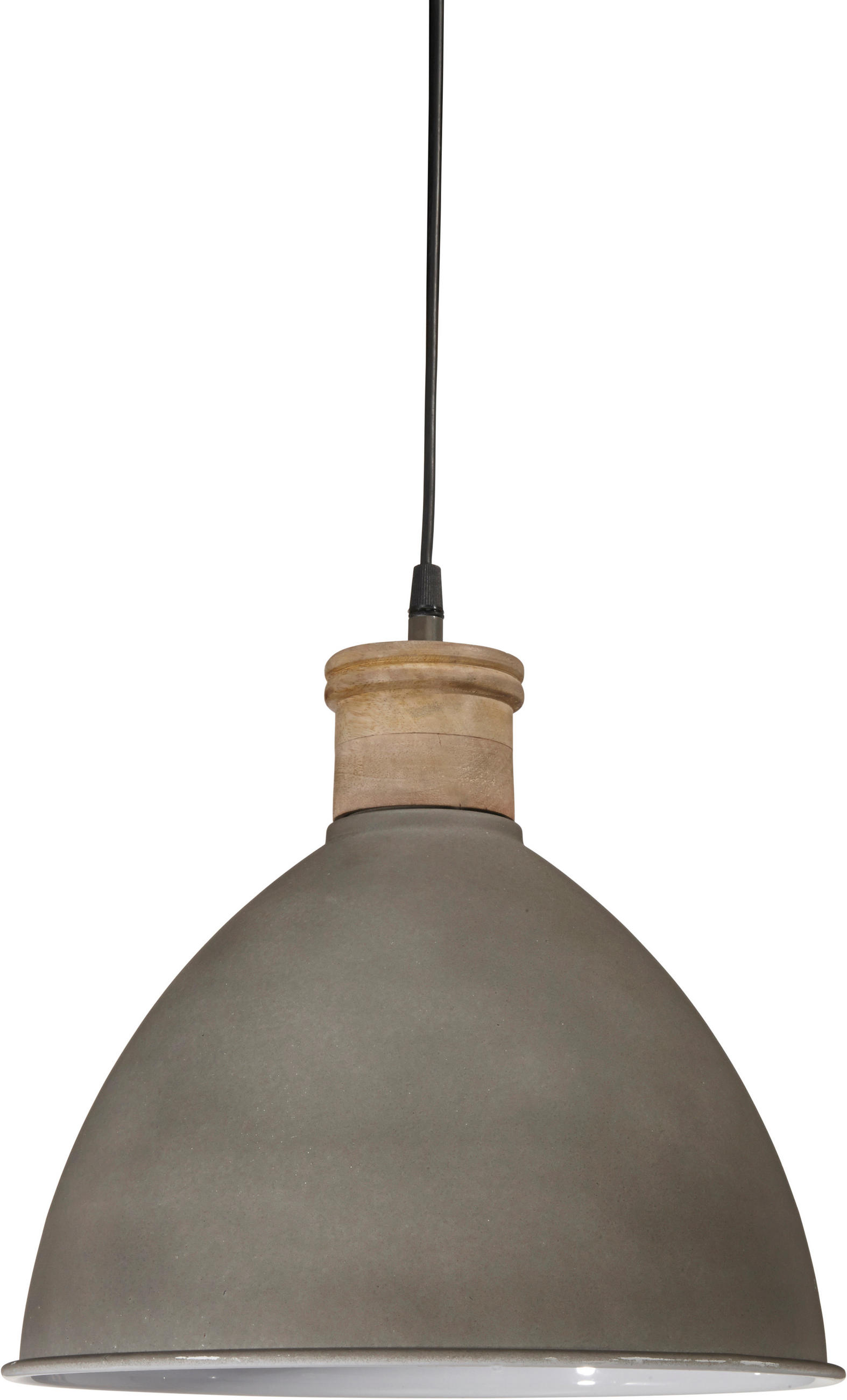 VISIACE SVIETIDLO, 32 cm - sivá, Basics, kov (32cm)