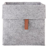 REGALKORB   - Hellgrau/Braun, Trend, Textil (25/24/25cm) - Landscape