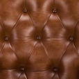 SESSEL in Echtleder Braun  - Braun, LIFESTYLE, Leder/Holz (84/88/83cm) - Landscape