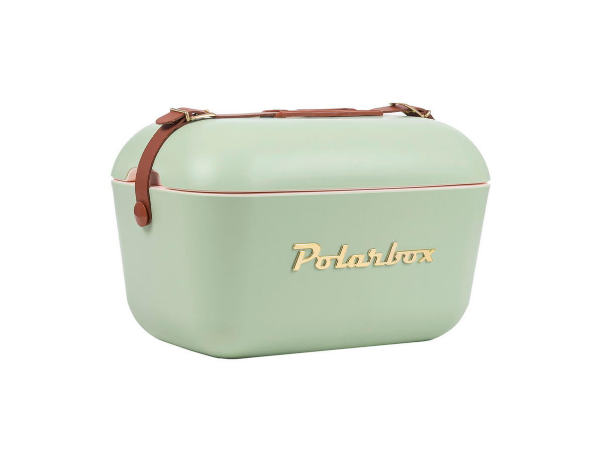 KÜHLBOX Hellgrün 20 L  - Hellgrün, Basics, Kunststoff (44,8/28,9/38,7cm) - Polarbox