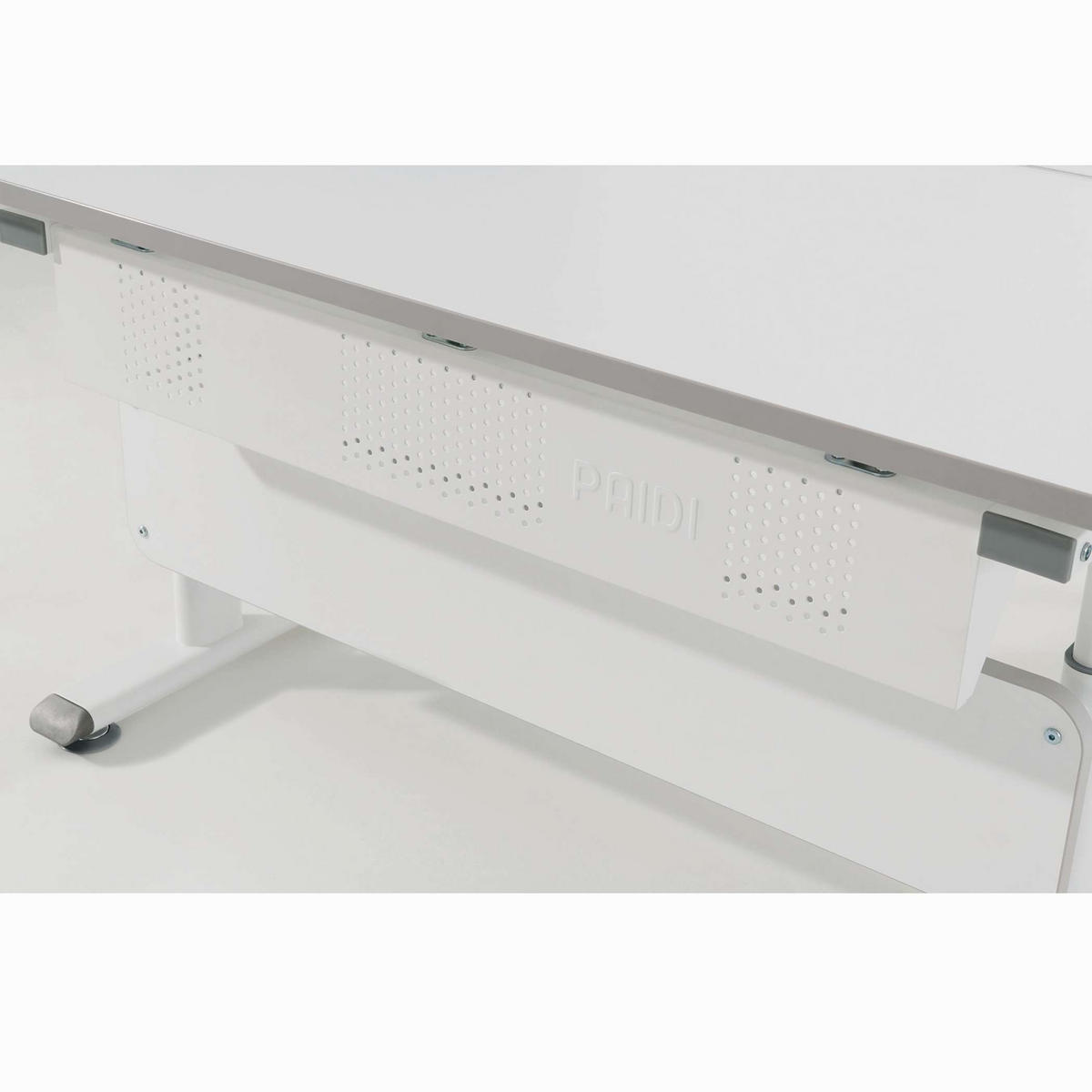JUGENDSCHREIBTISCH 130/70/53-79 cm  - Weiß, Basics, Holzwerkstoff/Kunststoff (130/70/53-79cm) - Paidi