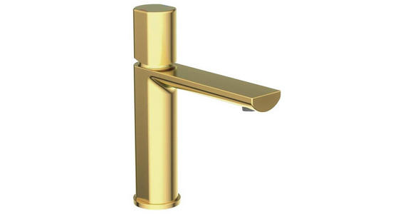 WASCHTISCHARMATUR 3,75/20/17,3 cm  - Goldfarben, Basics, Metall (3,75/20/17,3cm) - Xora