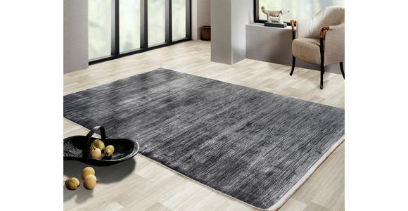 WEBTEPPICH 67/130 cm Brest Grau, Dunkelgrau  - Dunkelgrau/Grau, Design, Textil (67/130cm) - Dieter Knoll