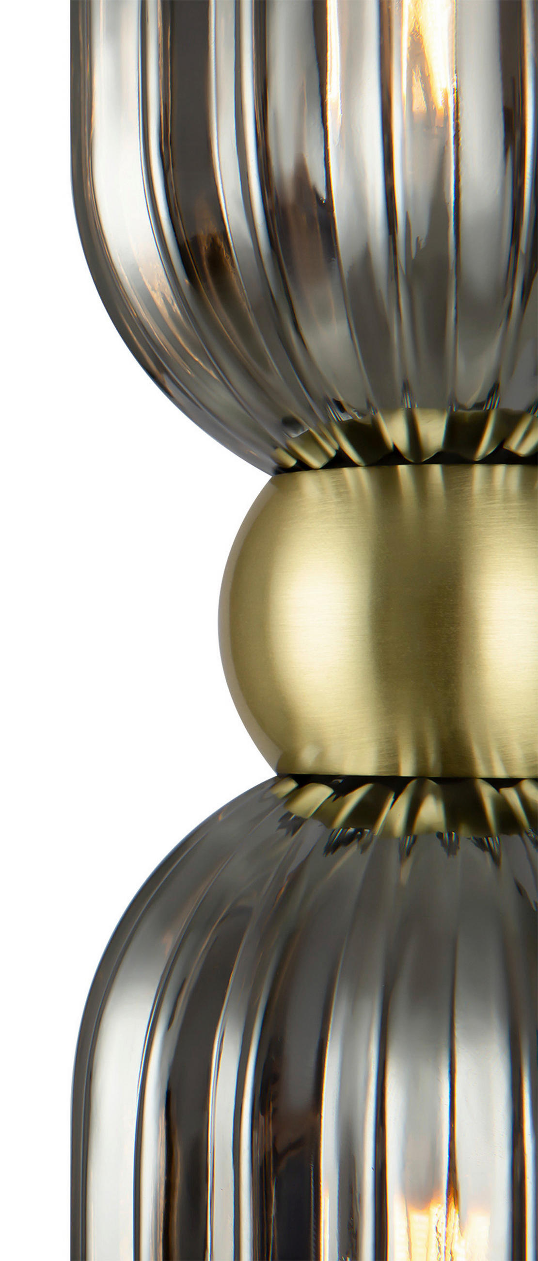 WANDLEUCHTE - Goldfarben, Trend, Glas/Metall (18/43,5/10cm) - MAYTONI