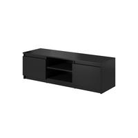 LOWBOARD  120/35,5/38 cm  stehend  - Schwarz, Design, Holzwerkstoff/Kunststoff (120/35,5/38cm) - Livetastic