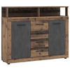 KOMMODE  in 119,5/96,8/32 cm  - Alteiche/Anthrazit, Design, Holzwerkstoff/Kunststoff (119,5/96,8/32cm) - MID.YOU