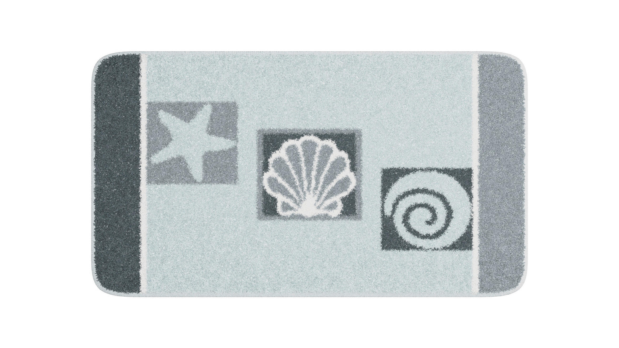 KOUPELNOVÁ PŘEDLOŽKA, 65/115 cm - šedá, Basics, textil/plast (65/115cm) - Grund